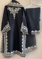 Organza Embroidered Elegance Set