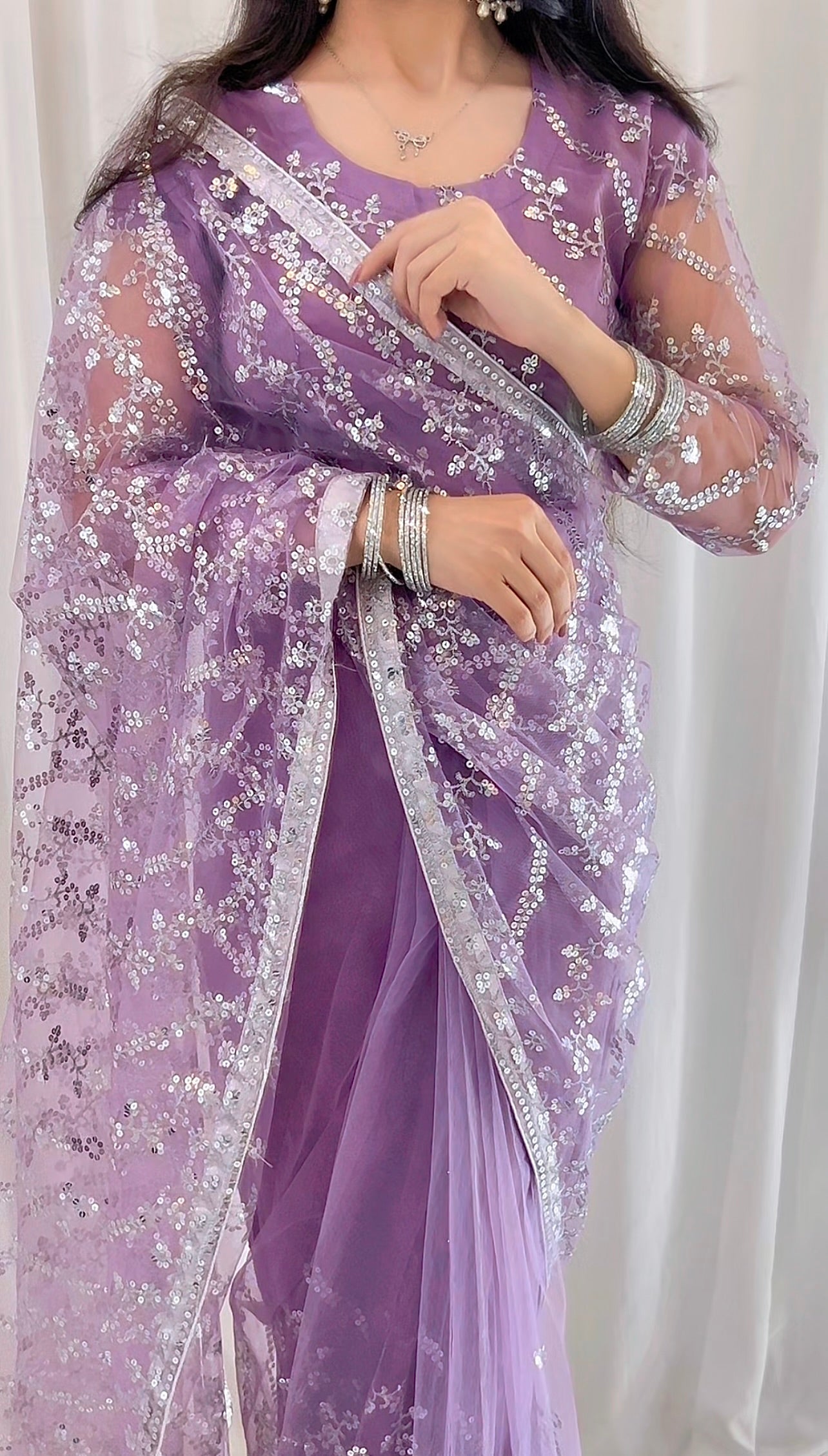 Hania Amir Stiched Saree