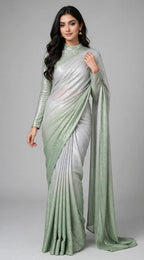 SHIMMER DOUBLE SHADE SAREE