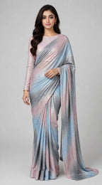 SHIMMER DOUBLE SHADE SAREE