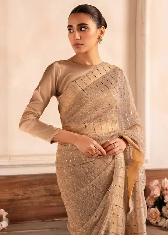 Moonlight Stitched Saree ✨ - Shiwani Apparels