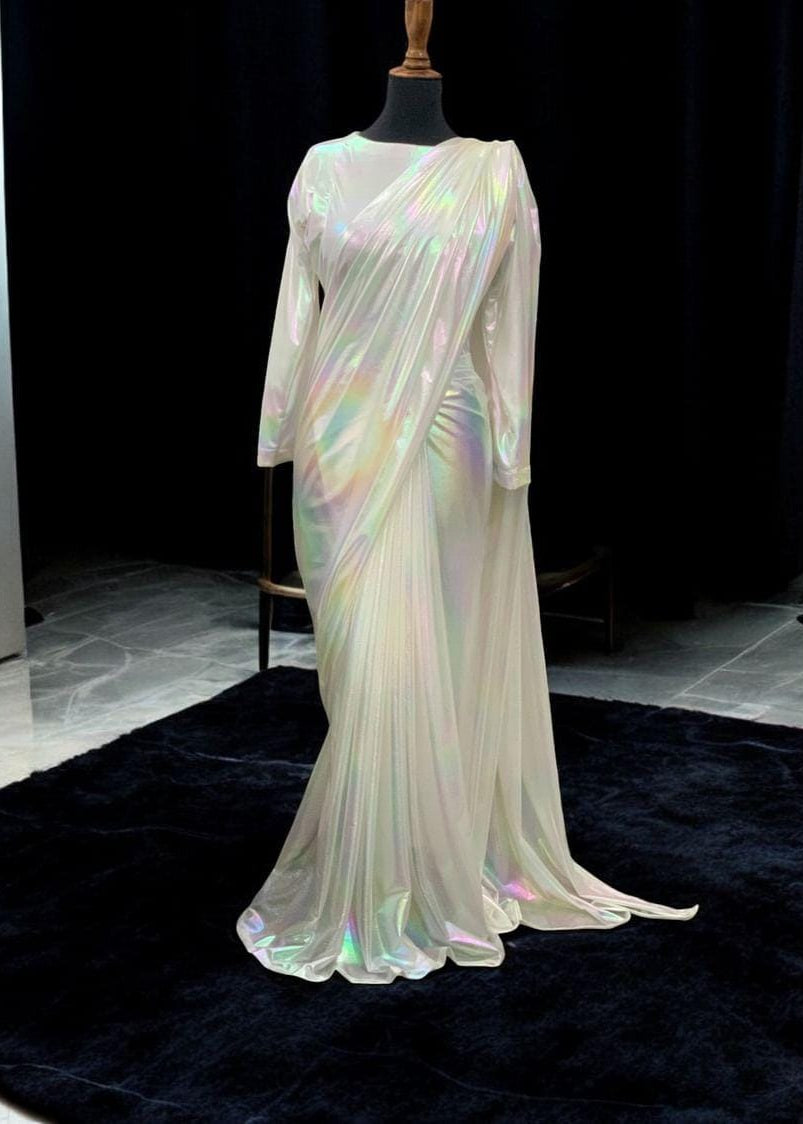 Rainbow Moonlight Saree - Shiwani Apparels