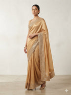 Heritage Glow Lava Silk Saree