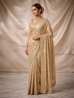 Royal Lava Silk Stone Border Saree