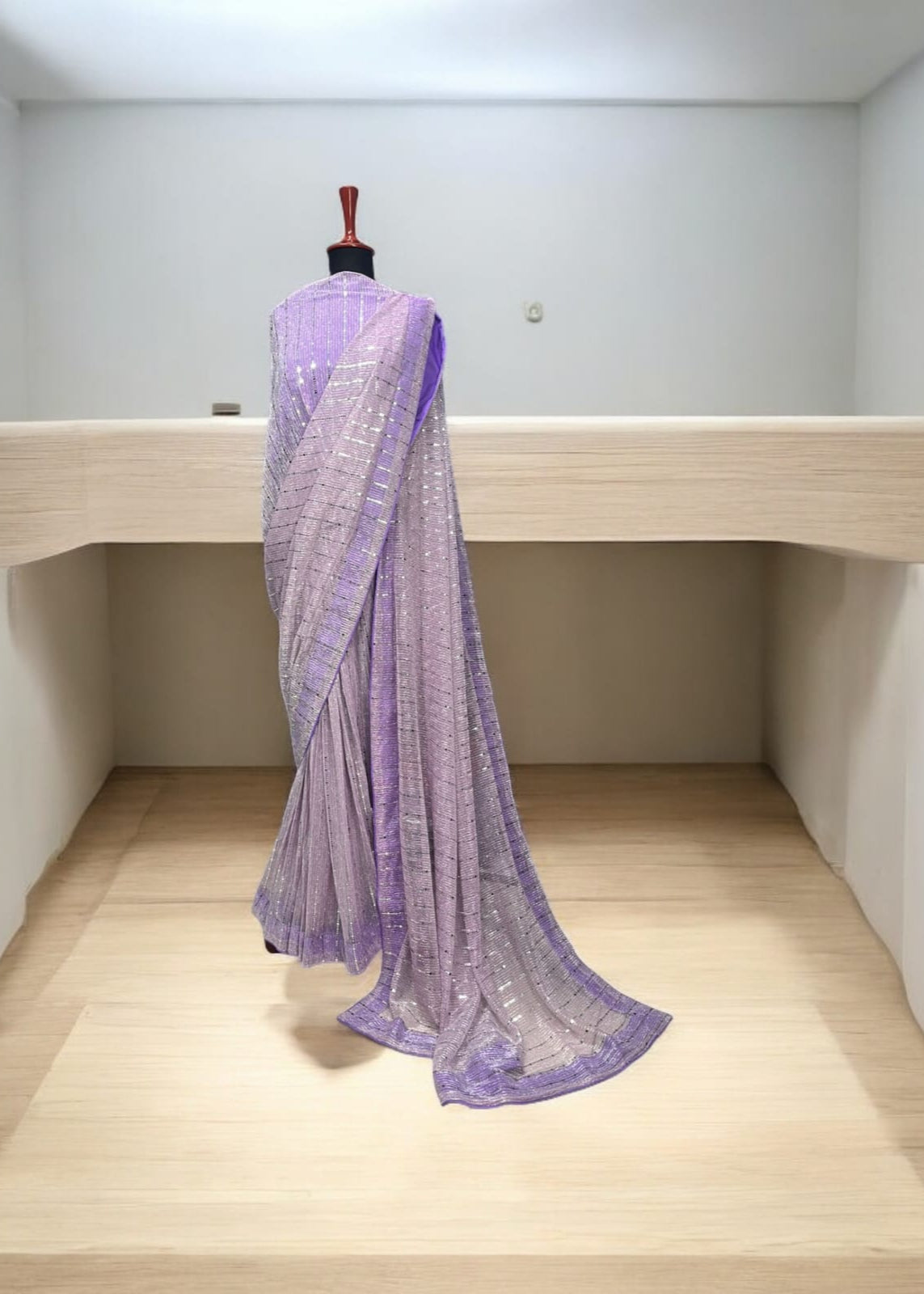 Moonlight Stitched Saree