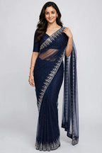 FANCY DOUBLE SHADE SAREE