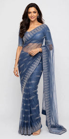 FANCY DOUBLE SHADE SAREE