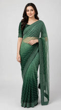 CLASSIC BORDER DOUBLE SHADE SAREE
