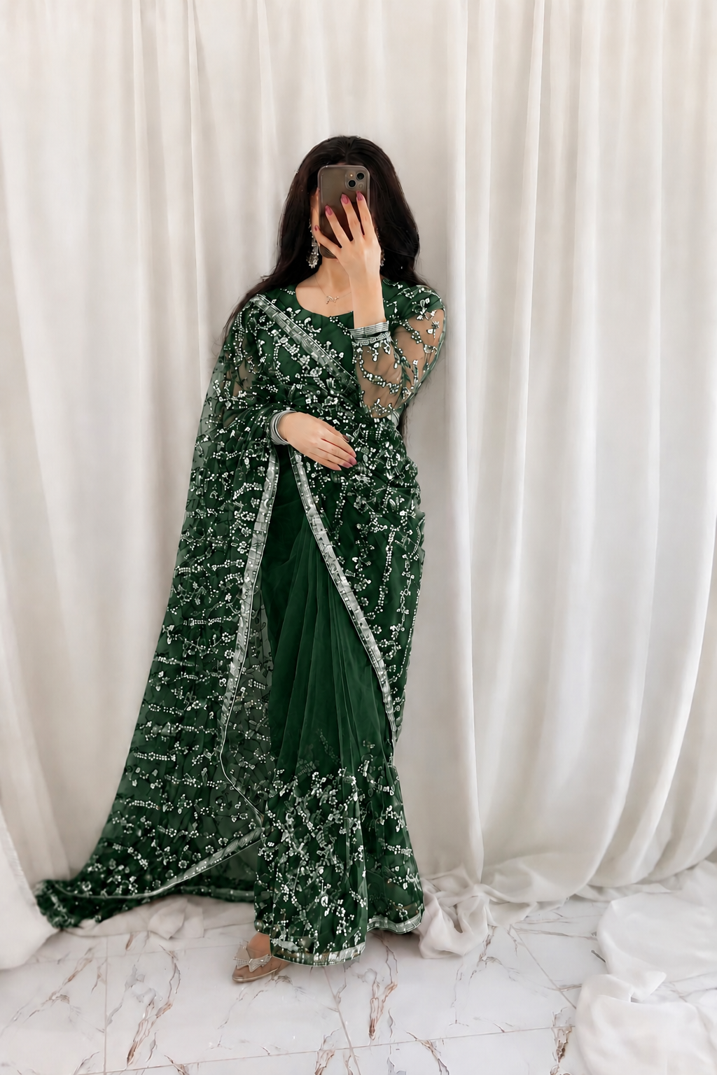 Hania Amir Stiched Saree