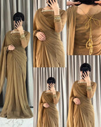 Zebaish chiffon saree