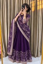Regal Sequence Stitched Saree