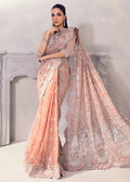 Maria B Embroidered Net Saree – Elegance Redefined ✨ - Shiwani Apparels
