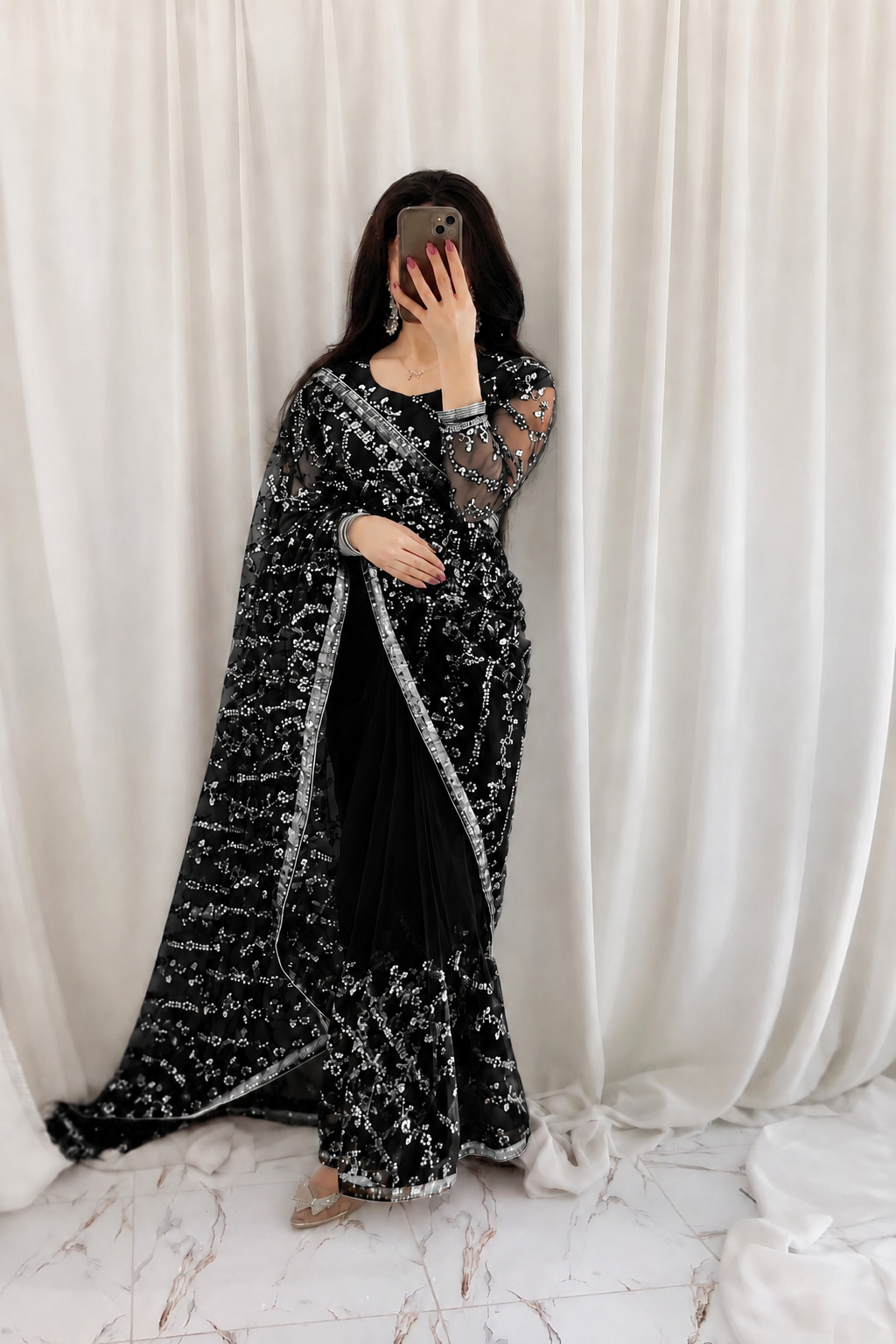 Hania Amir Stiched Saree