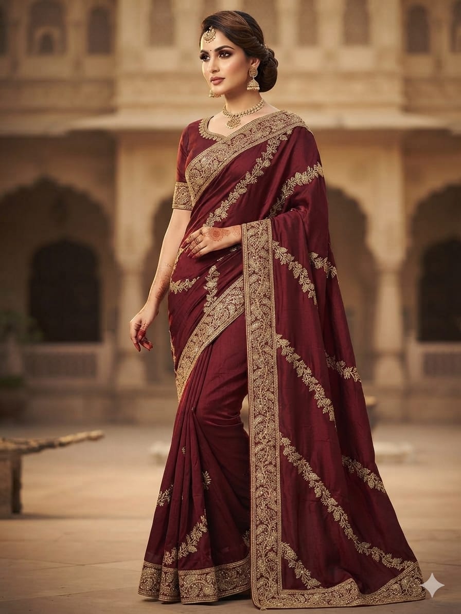 Noor-e-Emerald Saree