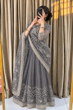 Regal Sequence Stitched Saree